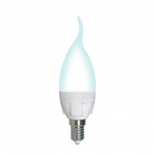 Лампочка светодиодная  LED-CW37 7W/4000K/E14/FR/DIM PLP01WH картон