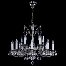 Литая люстра ARABELA nickel antique