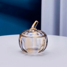 Шкатулки Cloyd POME Box / выс. 11 см - янтар. стекло (арт.50051)