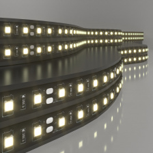 Светодиодная лента 24V 60Led 14,4W IP20 Black Лента светодиодная 24V 14,4W 60Led 5050 IP20 тёплый белый, Black, 5м