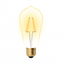 Лампочка светодиодная  LED-ST64-5W/GOLDEN/E27 GLV22GO