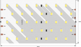 Светодиодная лента LK2H350 LK2H350-24-NW-33