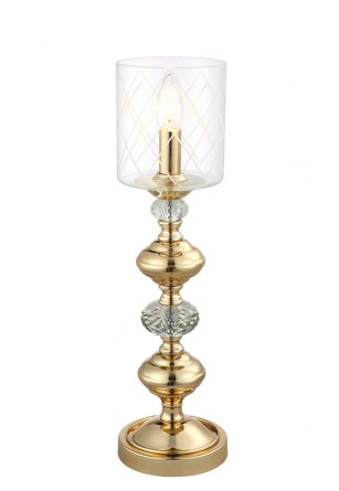 Настольная лампа Crystal Lux GRACIA LG1 GOLD фото 3