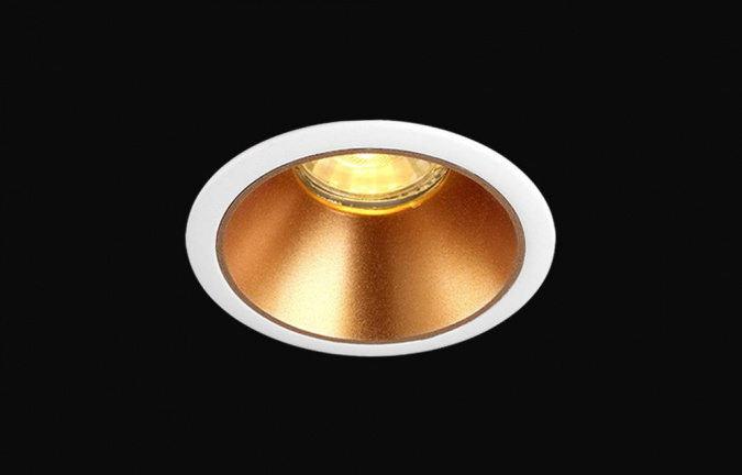 Светильник встраиваемый Crystal Lux CLT 052C WH-GO фото 3