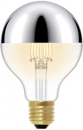 Лампочка светодиодная Edison Bulb G80LED Chrome фото 1