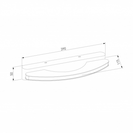 Настенный светильник  MRL LED 8W 1007 IP20 серебро фото 3