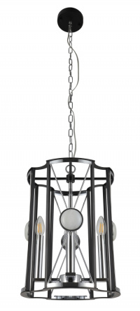 Светильник подвесной Crystal Lux TANDEM SP4 D410 CHROME фото 1