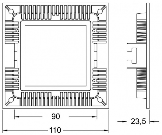 Точечный светильник LED Panel 565155 фото 2