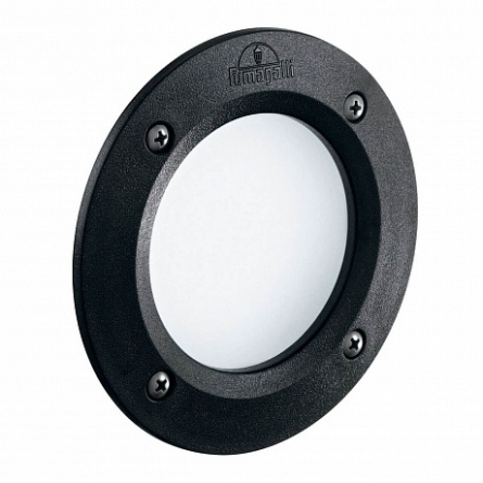 Встраиваемый светильник уличный  LETI FI ROUND NERO фото 1