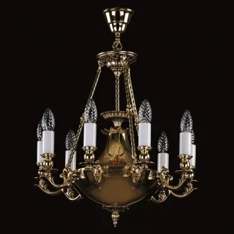Литая люстра DAFNE brass antique фото 1