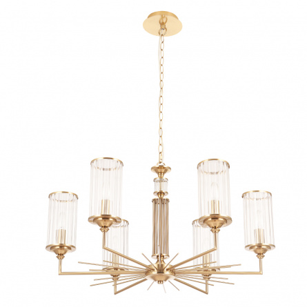 Люстра Crystal Lux GLORIA SP6 BRASS фото 4