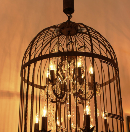 Люстра Vintage birdcage 5006–D4+4 фото 3