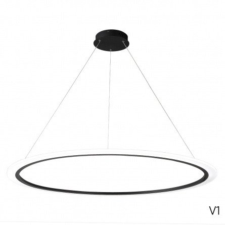 Люстра Crystal Lux MANZANA SP40W LED BLACK фото 2