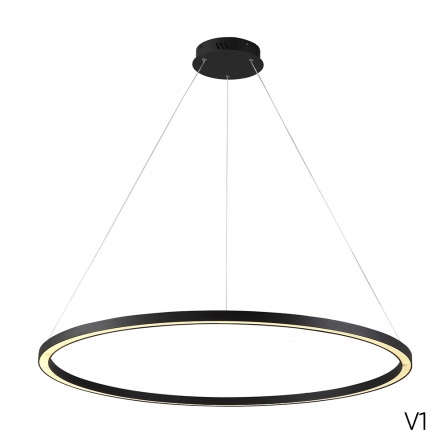 Люстра Crystal Lux FORTUNA SP88W LED BLACK фото 2