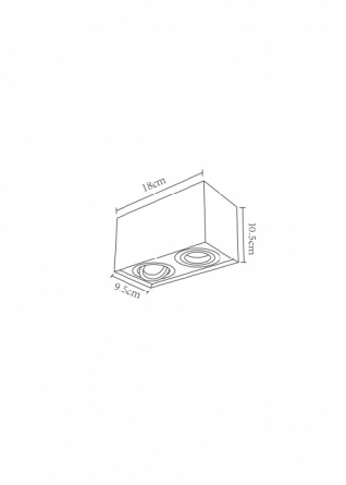 Точечный светильник Factor A5544PL-2BK фото 3