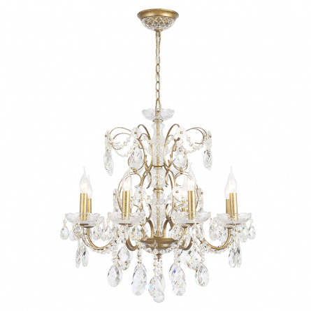 Люстра Crystal Lux ODELIS SP8 GOLD фото 3