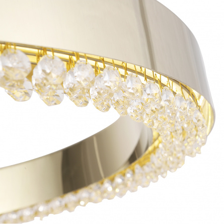 Люстра Crystal Lux SATURN SP90W LED GOLD фото 2