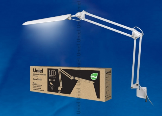 Офисная настольная лампа  TLD-524 White/LED/500Lm/4500K/Dimmer фото 1
