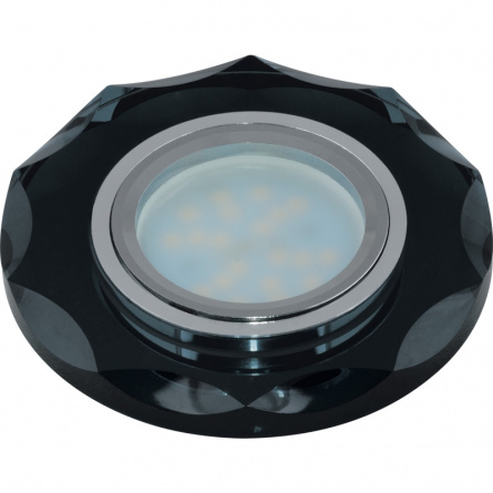 Точечный светильник Peonia DLS-P105 GU5.3 CHROME/BLACK фото 1