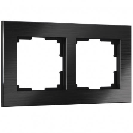 Рамка Aluminium черный алюминий W0021708 фото 1