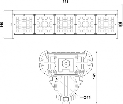 Уличный консольный светильник Галеон 51 CB-C0320043 фото 2