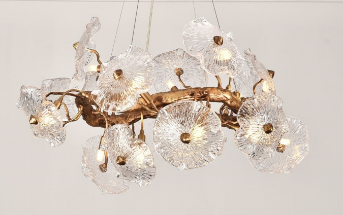 Люстра Nenufar Ring Copper фото 2