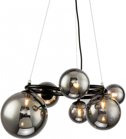Подвесная люстра Wendt KG1202P-6 grey/clear фото 1