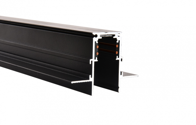 Шинопровод магнитный встраиваемый Crystal Lux CLT 0.123 01 L2000 BL фото 1