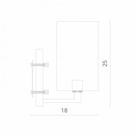 Бра Porta 5933/01 AP-1 фото 2
