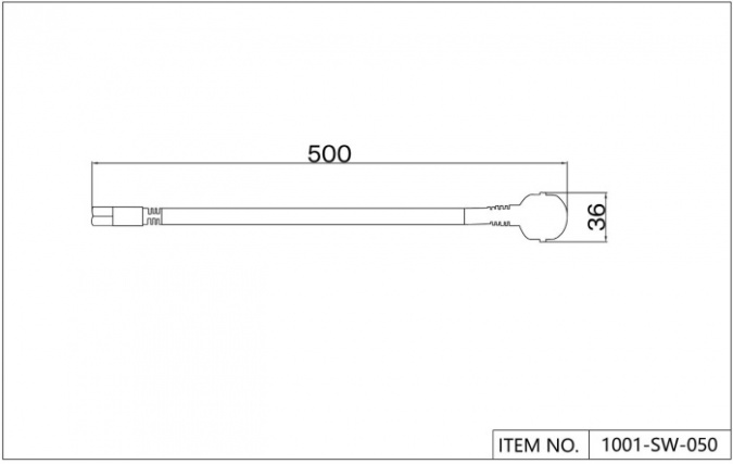 Питание боковое Unika 1001-SW-050 фото 2