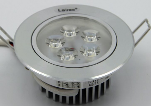 Светильник точечный L8754H-5x1W фото 3