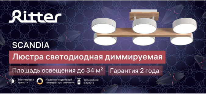 Потолочная люстра Scandia 51627 3 фото 2