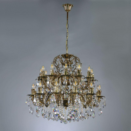 Подвесная люстра Granada 2118/12+12 AB Tear Drop фото 1