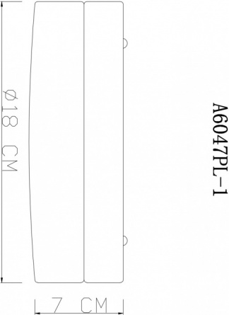 Потолочный светильник Aqua-tablet A6047PL-1AB фото 2