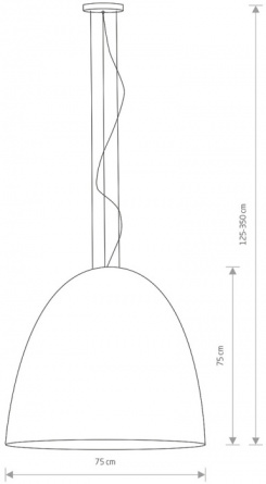 Подвесной светильник Egg Xl 10325 фото 2