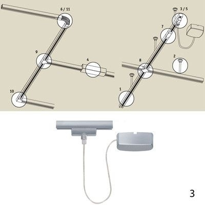 Питание боковое Urail Cm 96831 фото 1