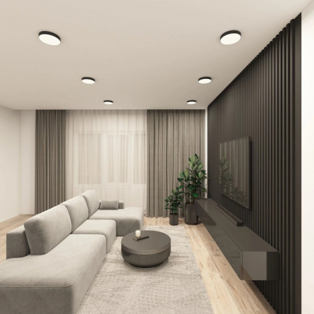Потолочный светильник TAB DK2851-BK фото 2