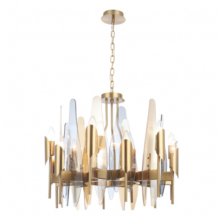 Люстра Crystal Lux CASA SP-PL12 BRASS фото 1