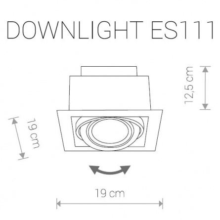 Точечный светильник Downlight 9575 фото 2
