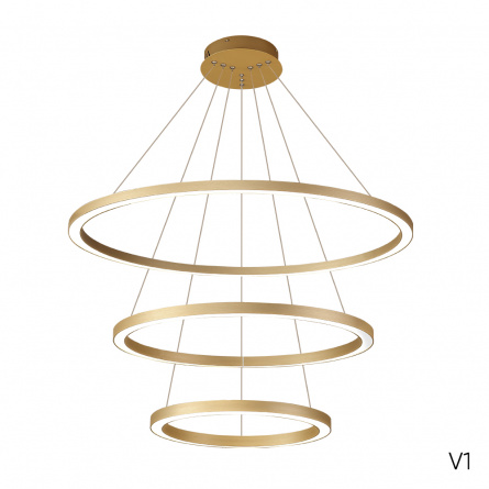 Люстра Crystal Lux FORTUNA SP158W LED GOLD фото 3