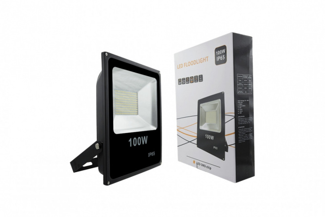 Прожектор уличный  FL-SMD-100-CW фото 1